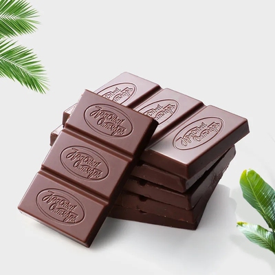 俄罗斯进口爱莲大头娃娃迷你42块整盒可可原装630g黑巧克力