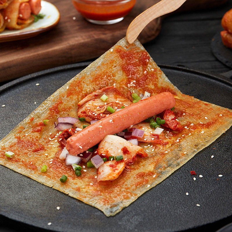 烤冷面家庭装40片东北正宗包邮无胶