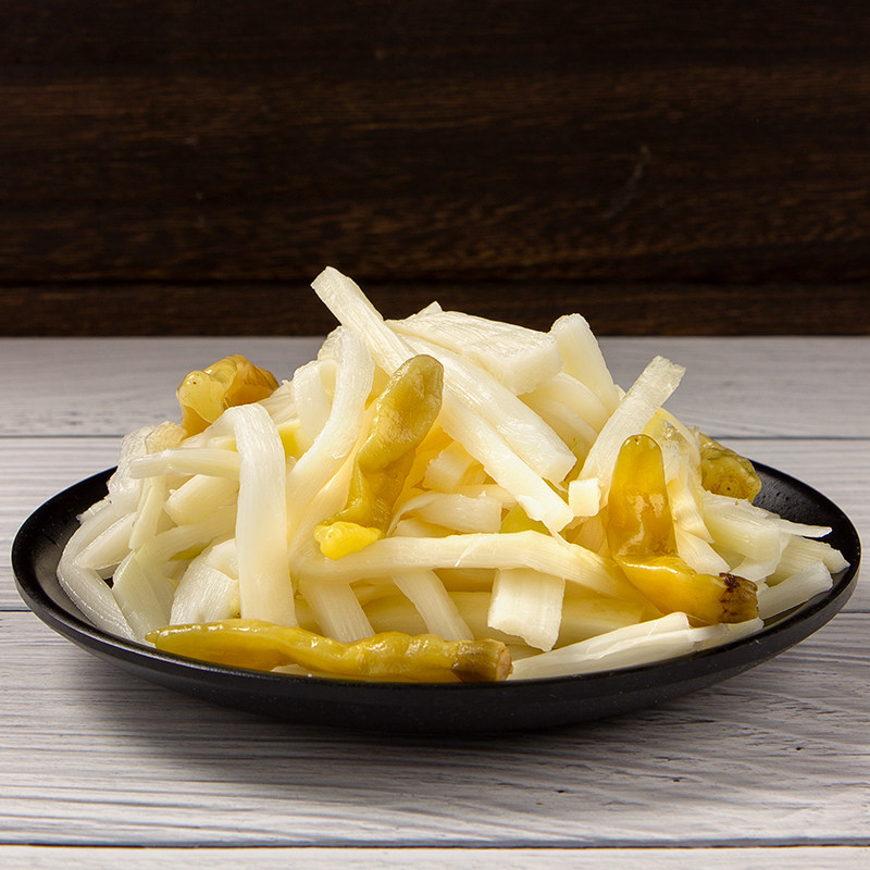 庄彪泡椒笋丝散装9斤香辣竹笋酱菜下饭饭菜腌制