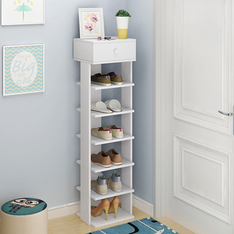 迷你家用30cm多层三角墙角转角鞋架架子门口鞋架