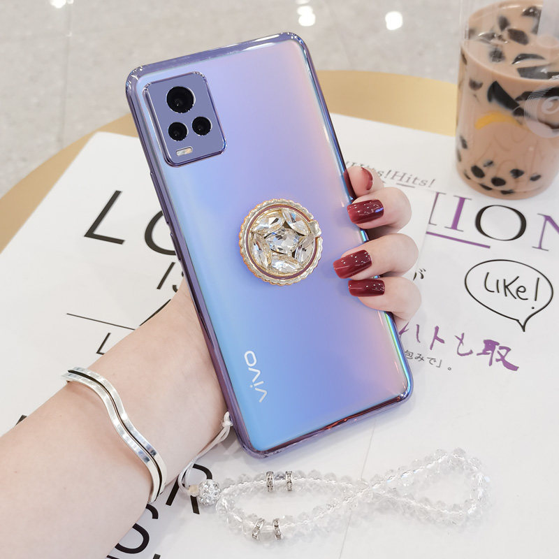 vivos7viv0色带紫色新款超薄时尚vovo创意个性手机保护套