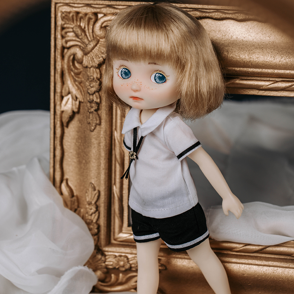 预售pipitom皮皮胶皮皮娃娃甜蜜小镇人偶关节公主bjd娃娃