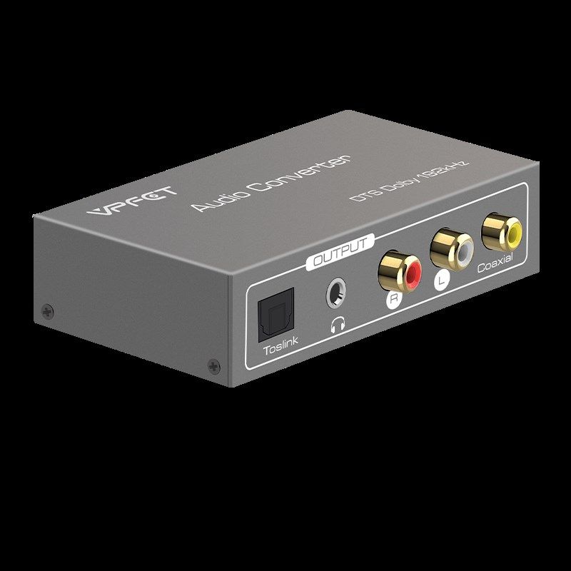 vpfet唯普电视hdmiarc音响数字同轴光纤模拟射频器