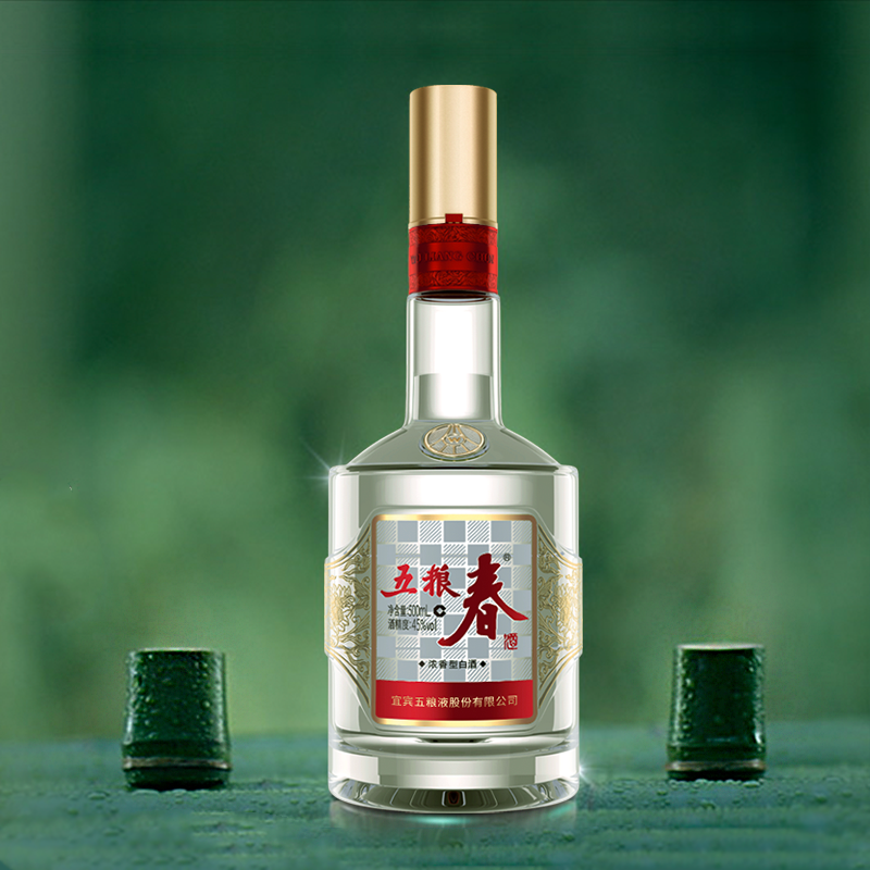酒厂直营第二代五粮春45度500ml6瓶浓香型白酒整箱装