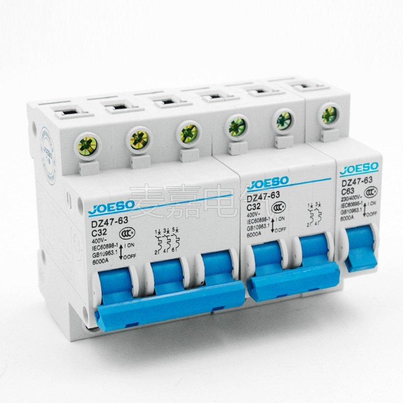 厂家直销dz4763a1p高分低压空气开关单级c45小型空气开关