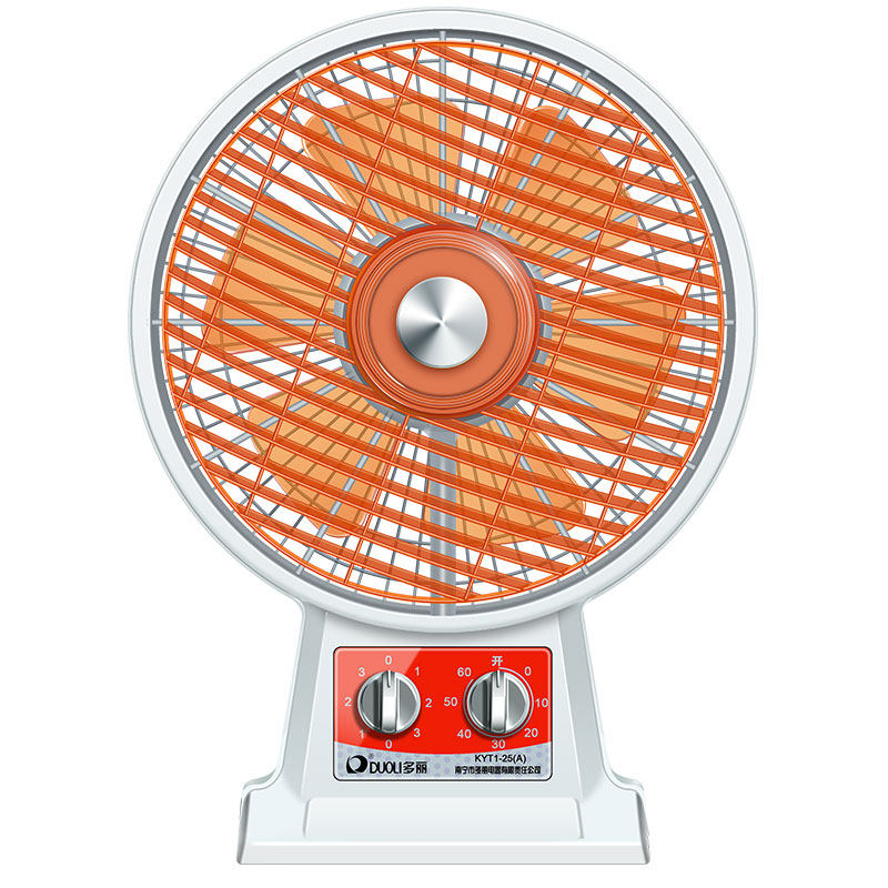 多丽台扇家用台式转页扇电风扇鸿运座钟定时学生电风扇