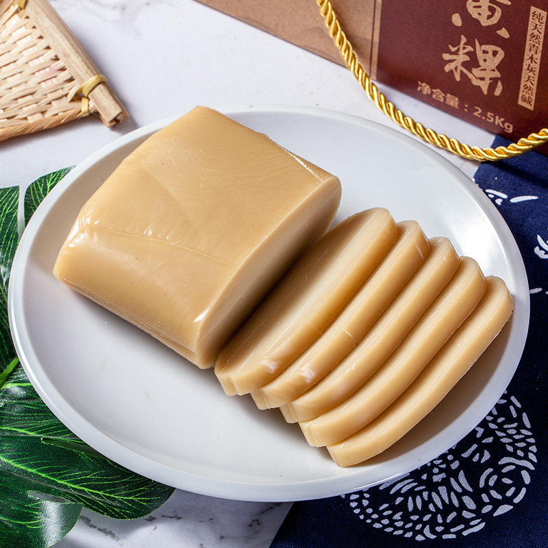 陆墩年糕福建松溪特产六墩黄粿传统农家粳米年糕