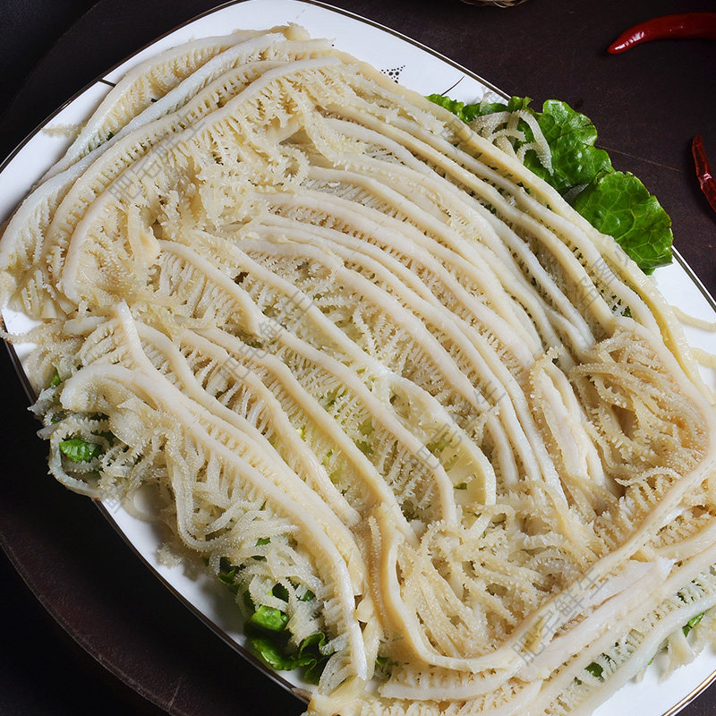 千层白千层冷冻白煮精品冒菜百叶肚丝新鲜白毛牛杂类