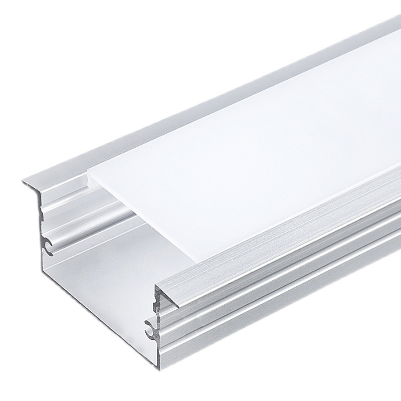 线形嵌入式led线条铝合金灯槽明装灯带卡槽线性led灯带