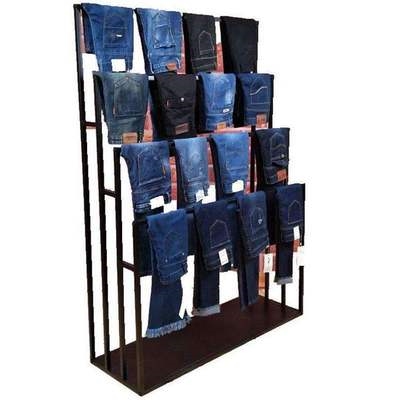 裤子男士展示架服装店陈列中岛货架店铺放裤展架服装展示架