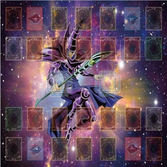 游戏王决斗盘卡牌垫4ygo双人卡垫四黑魔导卡牌动漫挂件