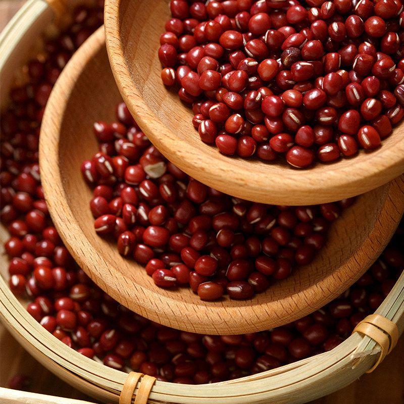 买4送1东北红豆新货农家赤豆红小豆红豆五谷杂粮粗粮杂粮500g包装