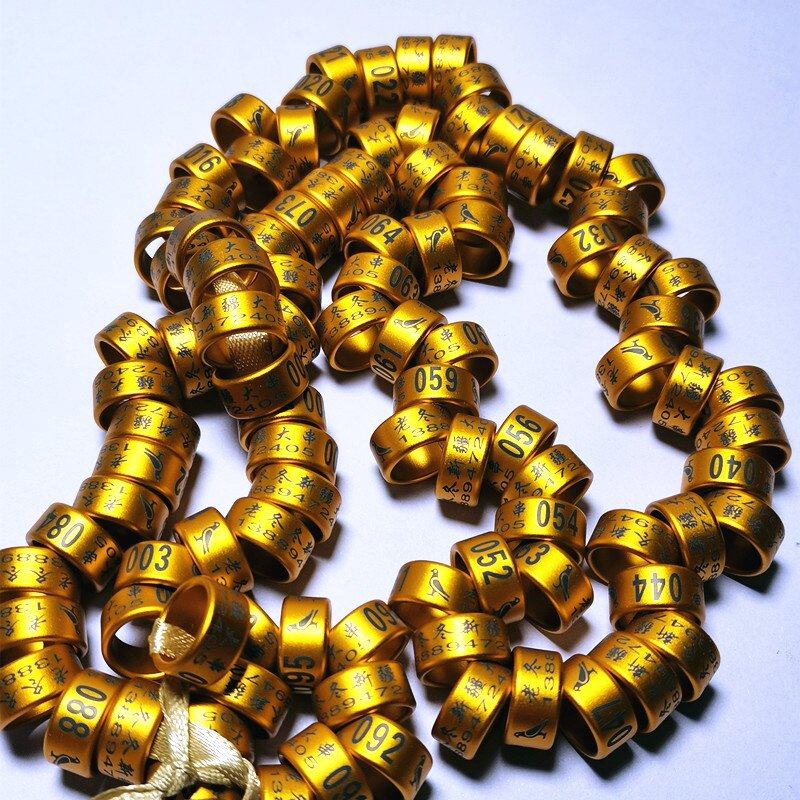 鸽子定制高档脚环钛合金刻字信鸽观赏鸽足环用具其他