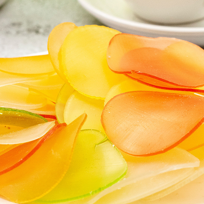 虾片大连特产自己油炸龙虾片彩色怀旧网红零食虾类制品