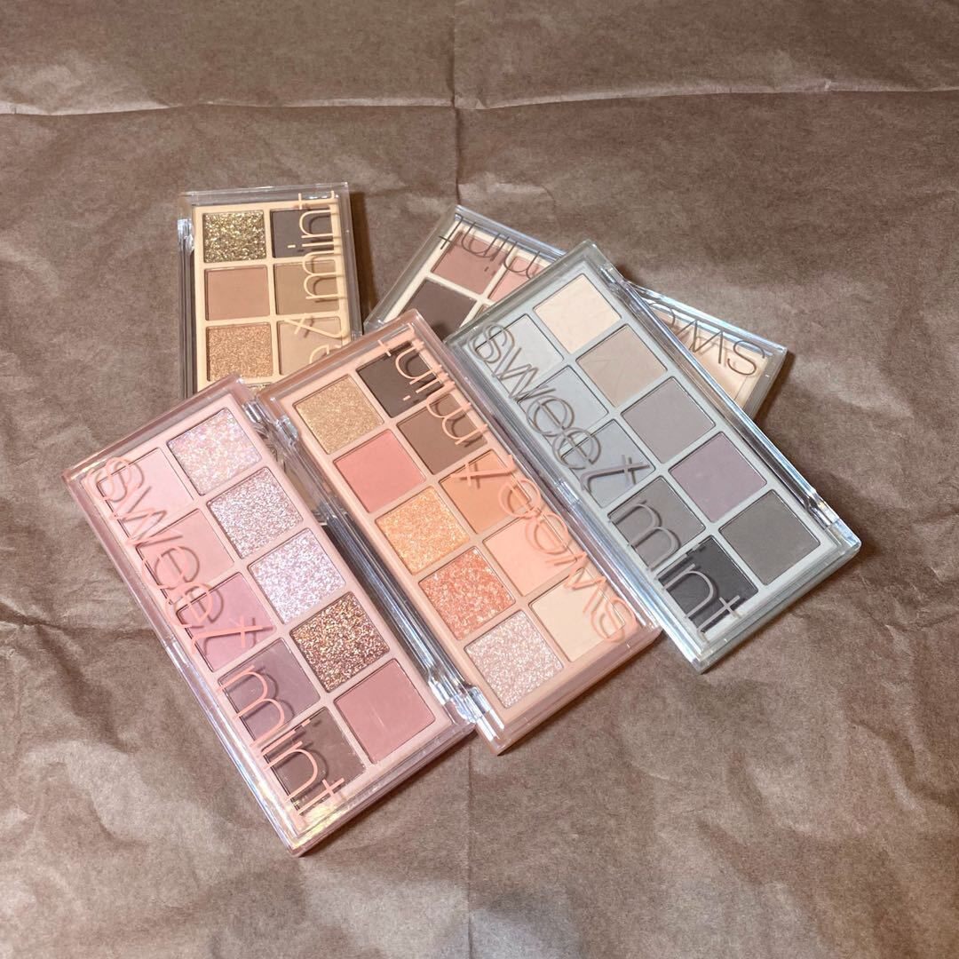 sweetmint10色大地色水泥色眼影2021年新款高颜值小众眼影