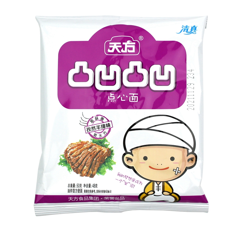 天方凸凹凸凹38g30袋即食干脆面