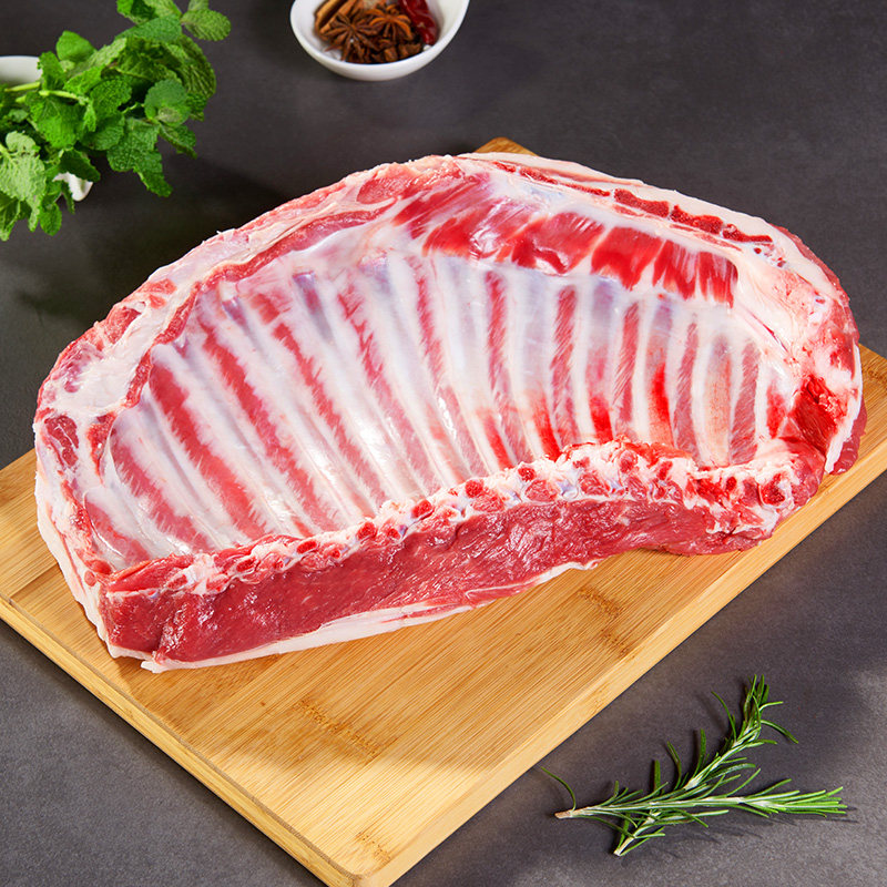 羊排手抓新鲜冷冻4斤烧烤半成品宁夏盐池滩羊生羊排