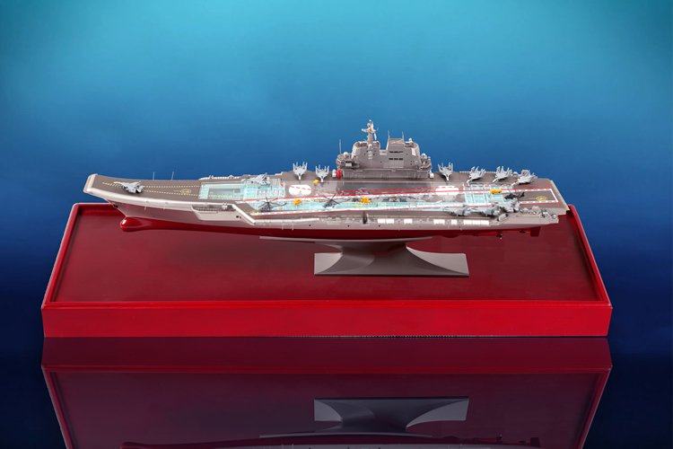 福特1000山东航空母舰合金航母辽宁70d0模型成品军舰
