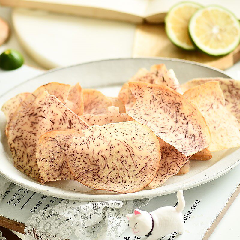 芋头香芋薯片零食脆片薄脆酥芋头条120g手机保护套