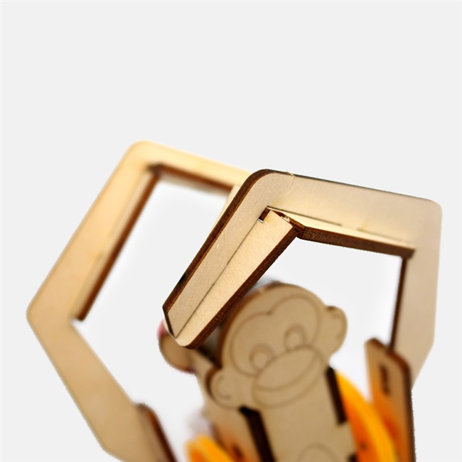 科学材料猴子diy科技制作爬绳爬杆玩具儿童科学实验