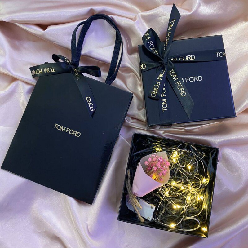 口红专柜tomford汤姆福特纸袋tf袋子礼品袋手提袋礼品盒