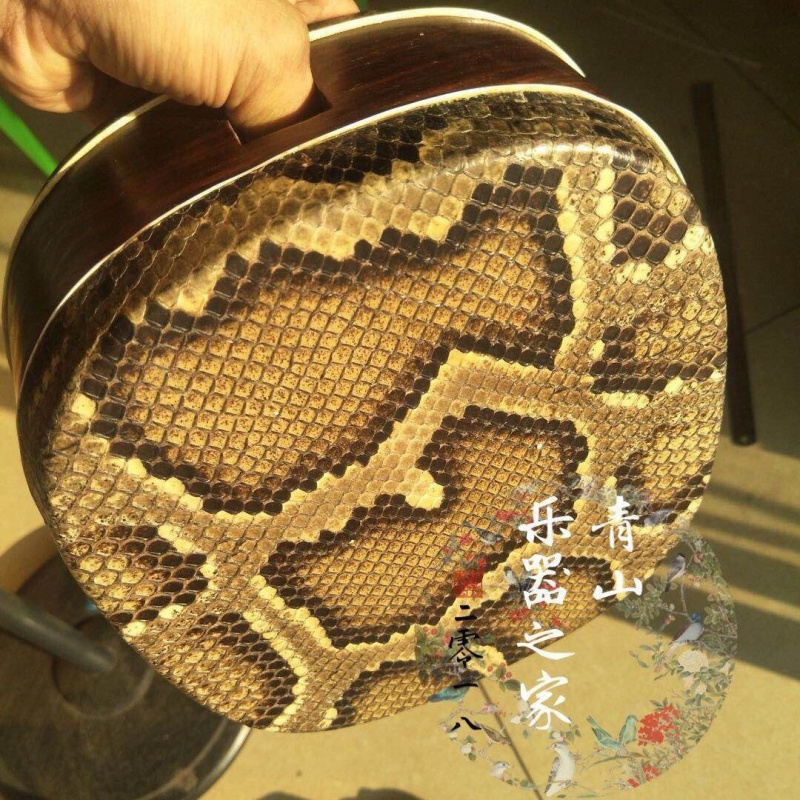 蟒皮蒙皮胶水手工二胡三弦蛇皮热瓦普蟒潮州三弦