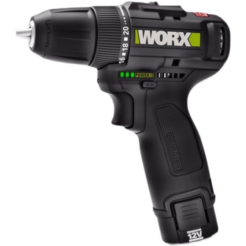 威克士电钻we210无刷手持12v锂电池轻巧冲击电动电钻