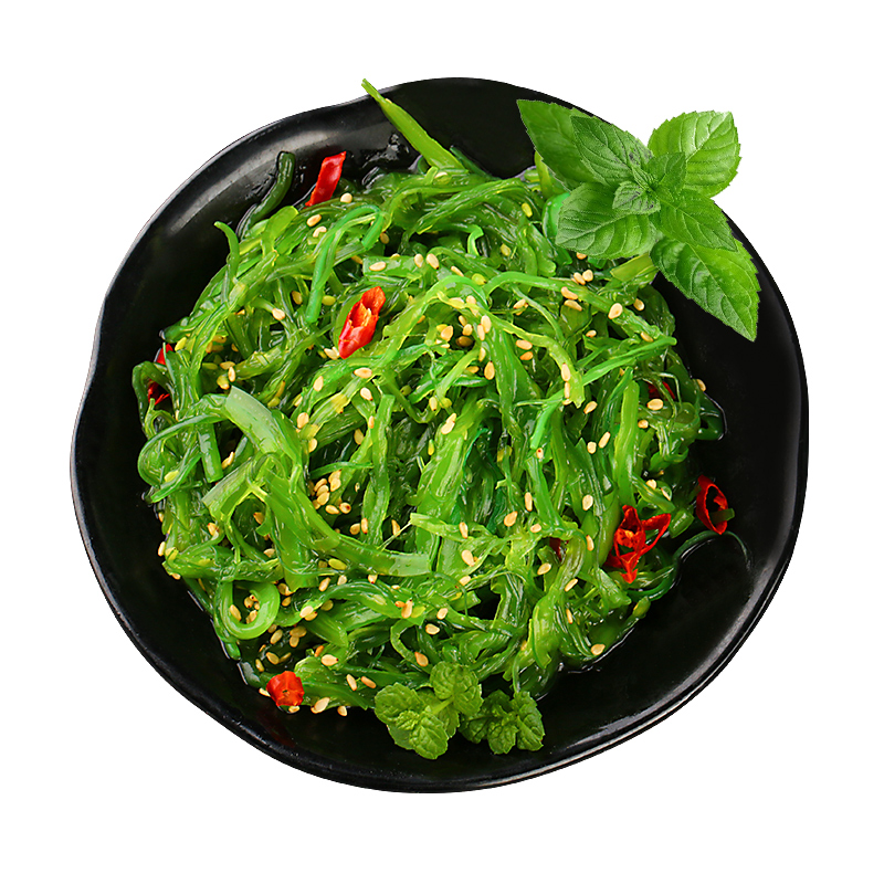 裙带菜中华海草丝海带沙律日式凉拌菜梗海菜海藻沙拉开袋即食日料