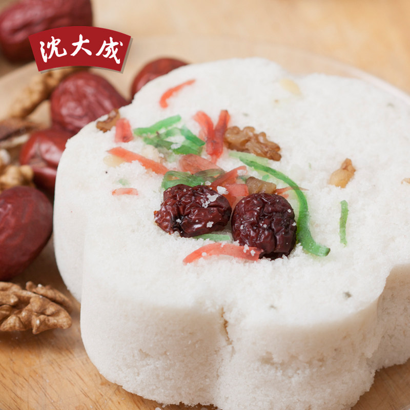 松糕沈大成百果小发糕上海特产传统糕点点心传统糕点