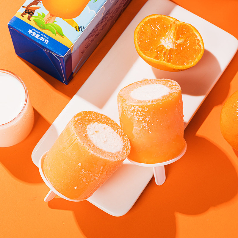 艾冰客雪糕26支大果冰淇淋水果味冰棍网红冰激凌冷饮童年冰棒批发