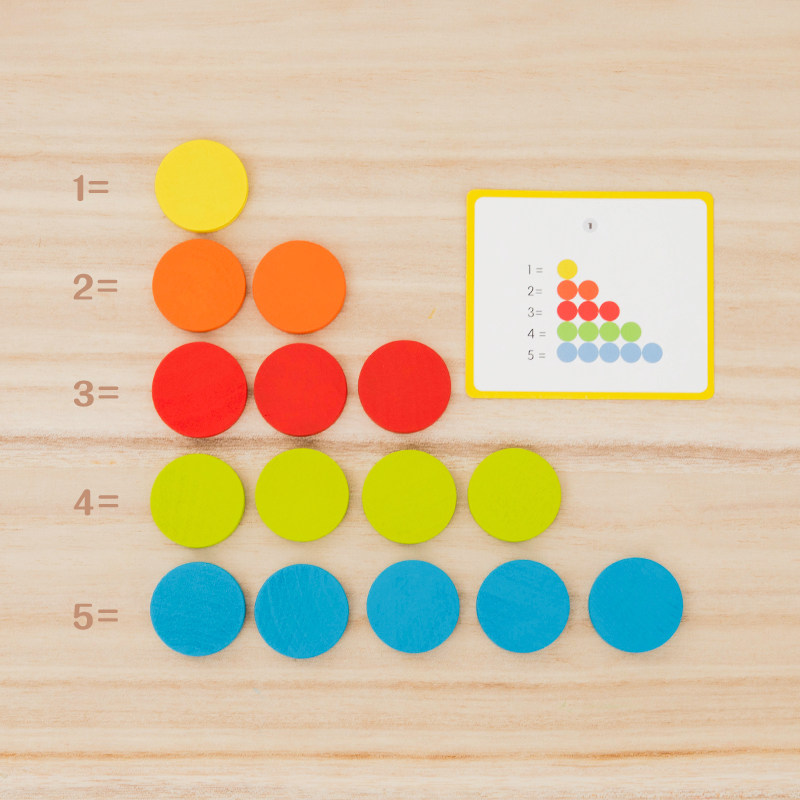 儿童蒙氏早教颜色分类配对杯子益智玩具幼儿园感官早教教具