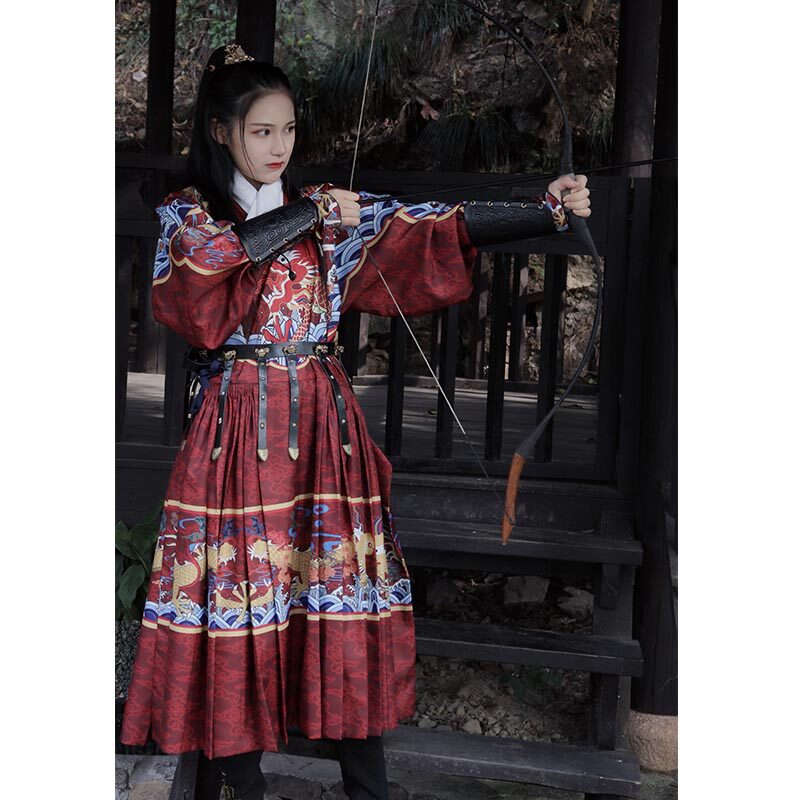 汉妤原创飞龙绣春刀正品曳撒锦衣卫飞鱼男款汉服民族服装