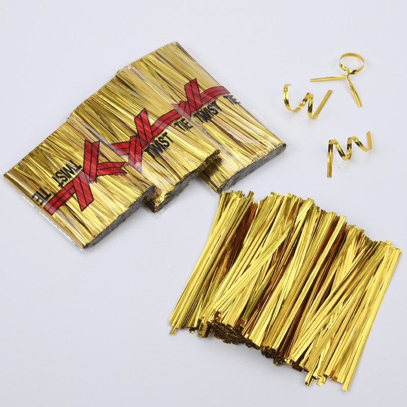 金色扎丝金属扎带捆扎线扎条装饰金线铁丝丝绳绳