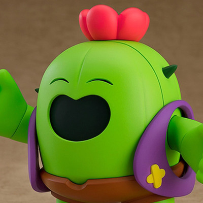 supercell荒野乱斗派克土人公仔周边摆件更换配件礼物手办