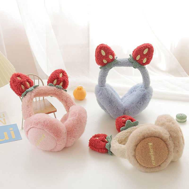 儿童耳罩女孩儿耳捂可爱卡通小学生女童冬保暖可耳套