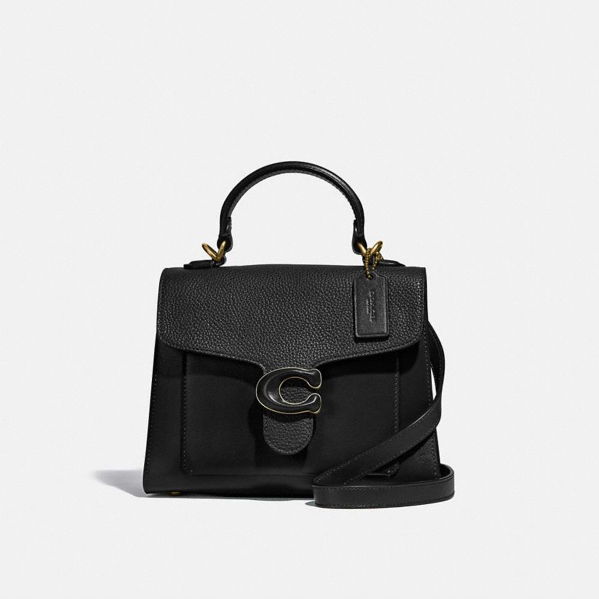 coach蔻驰官方专柜tabby系列20号顶部手柄手袋通用款女包