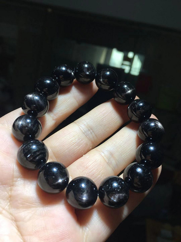 金运金银线手串矿石银矿银线紫苏苏辉石手链辉石手链