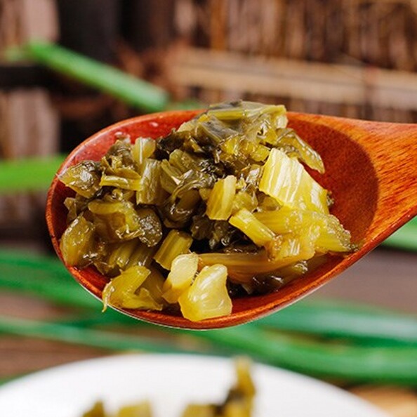 宁波特产风味鄞州雪菜酱菜小菜咸菜新鲜雪里蕻腌制