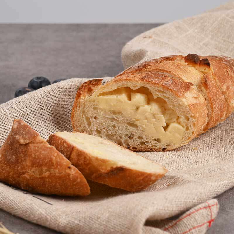 法棍面包乳酪蔗糖无油低卡夹心热量奶酪孕妇西式糕点