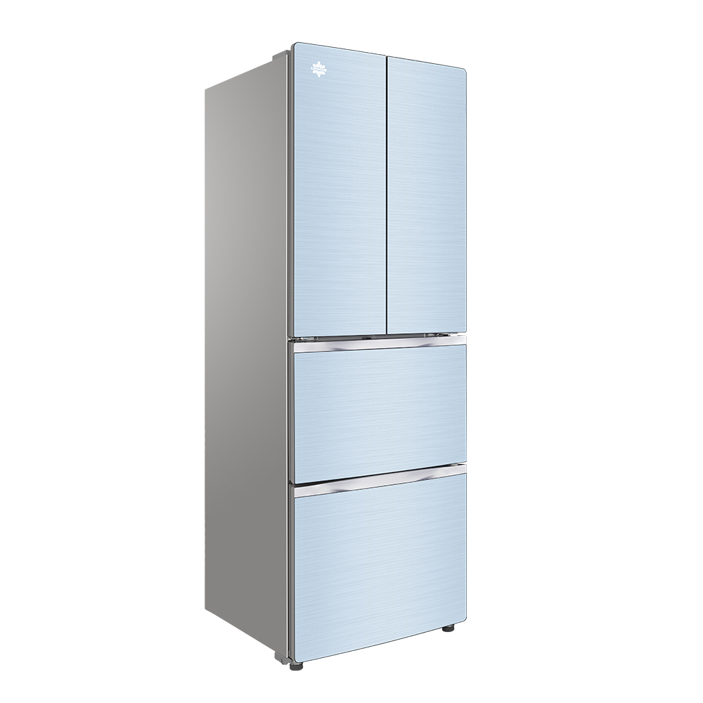 晶弘多门冰箱变频302l法式时尚bcd-302wpqg湖光厨房冰箱