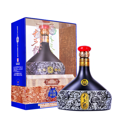 白水杜康52度十三朝大秦帝国帝国500ml清雅香型高端礼盒粮食国产白酒