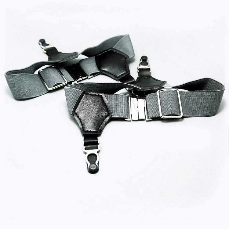 男士品质配饰袜夹袜扣吊袜带丝袜双头葫芦吊袜带