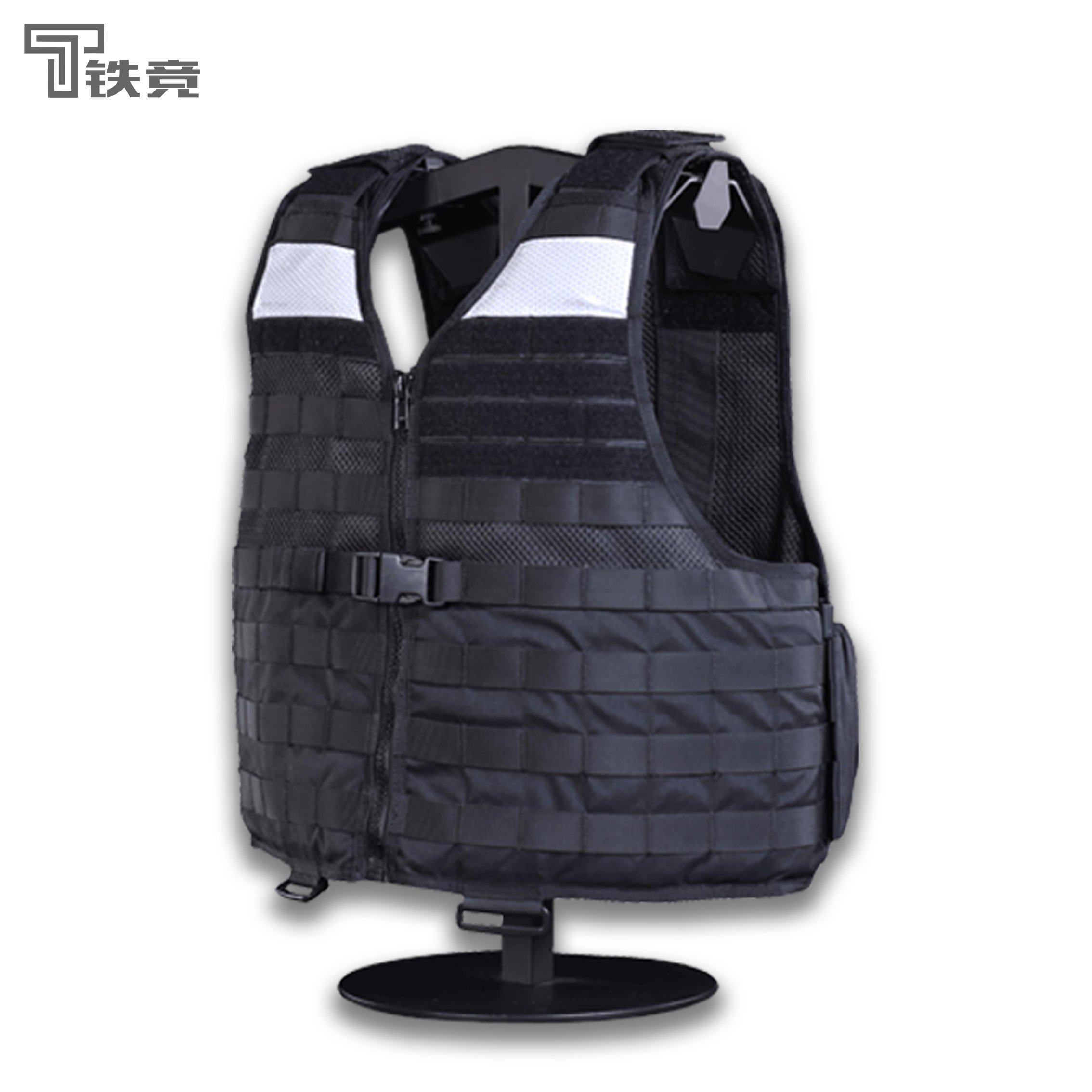 战术巡逻2021铁竞正品3x305黑色勤务背心防刺战术背心