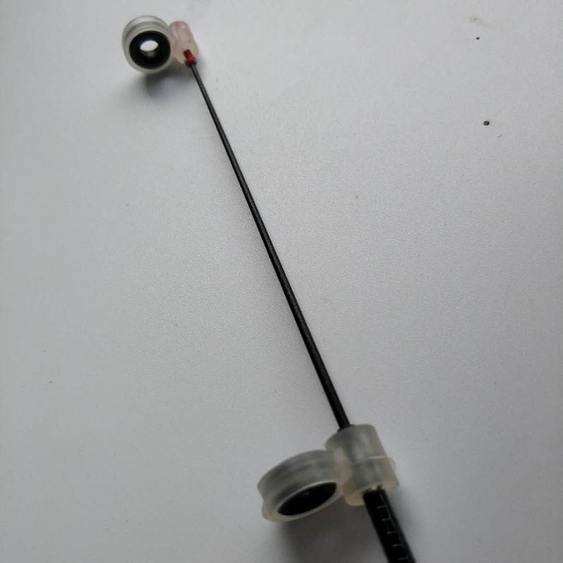 手竿炮改装绕线轮鱼线轮导线套装长杆改矶竿带泄力鱼线轮