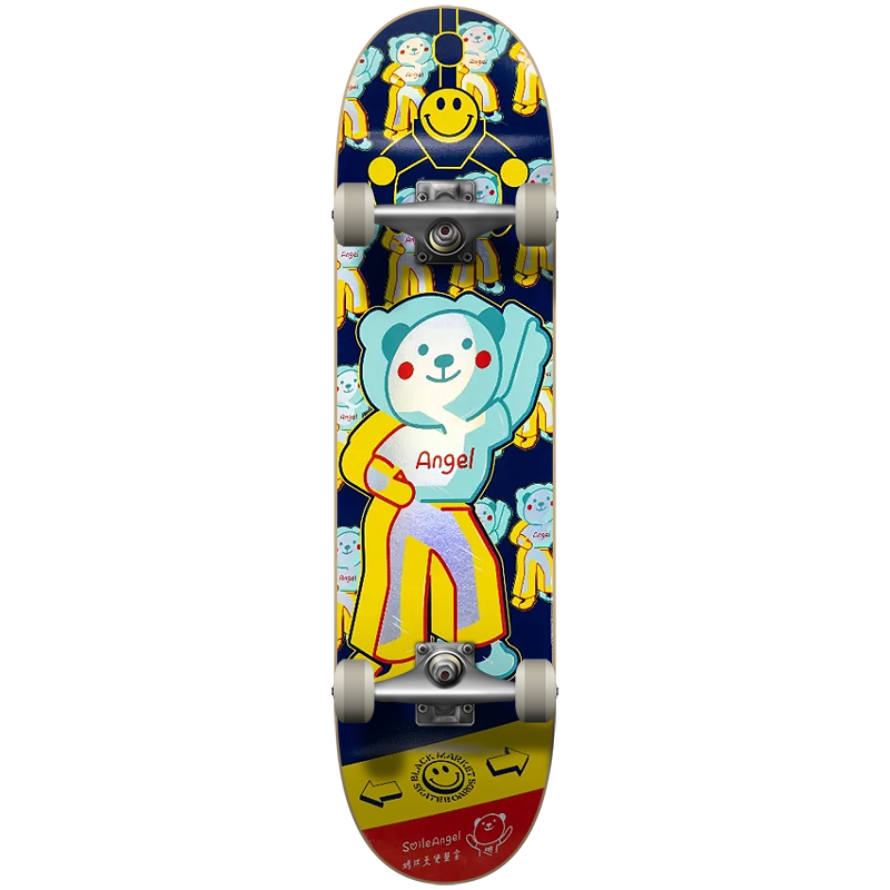 blackmarket嫣然天使基金合作滑板初学者儿童成人专业滑板