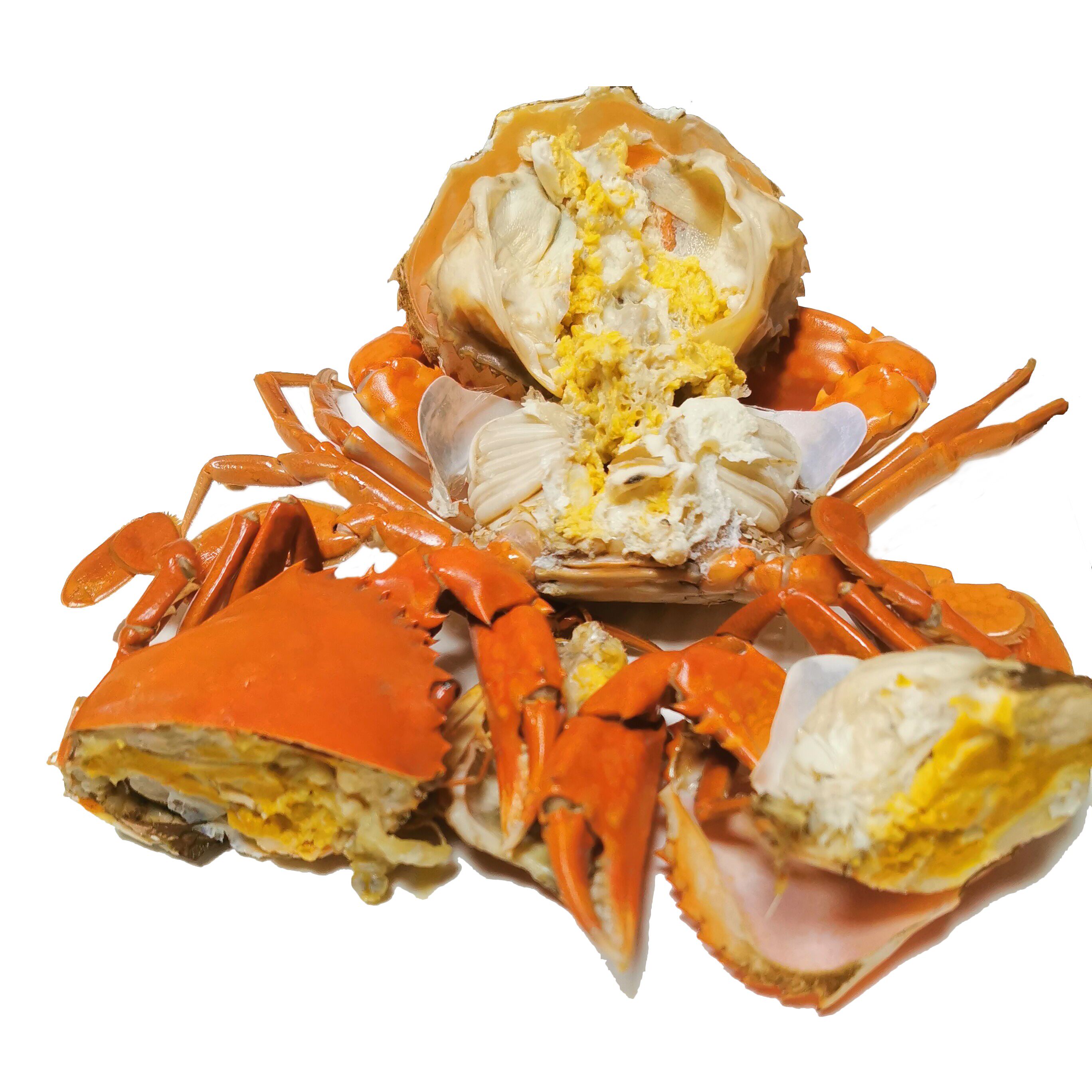 广东台山处女蟹黑无绳小母蟹腌仔蟹红树林奄仔手工食品制作