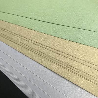 珠光120克250克冰白莱尼纹封面纸布纹名片片纸电机