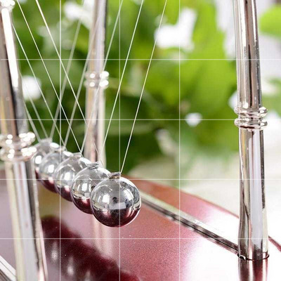 摆锤饰品小型碰撞撞球牛顿摆钟钟摆计步器宿舍摆件