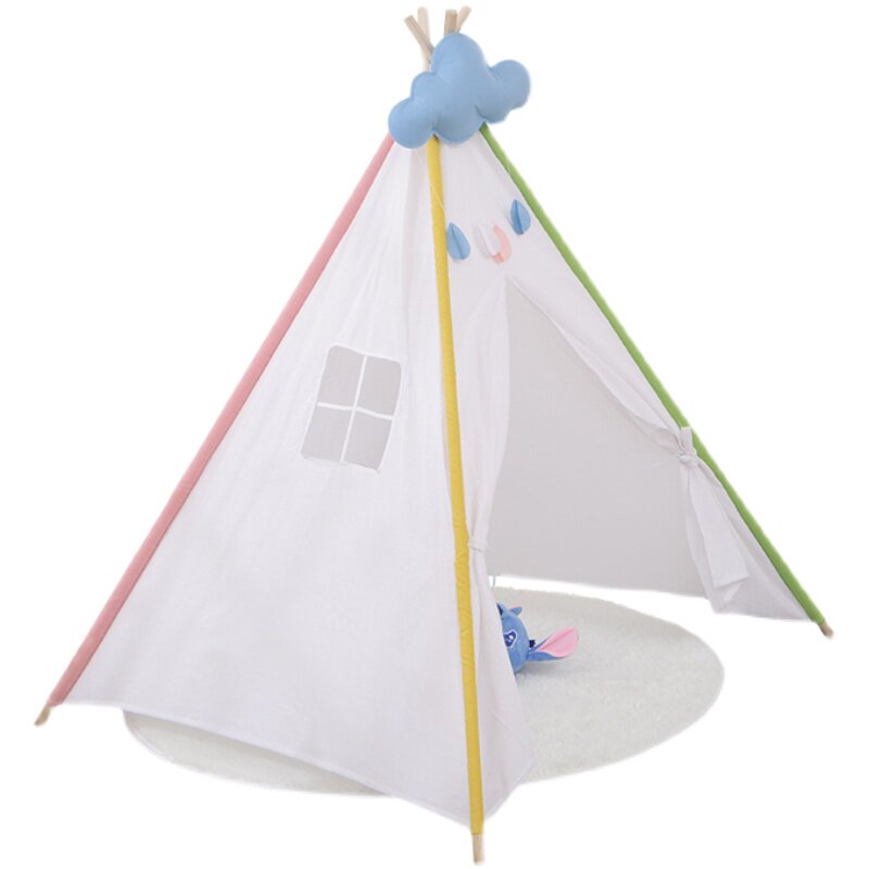 儿童手绘帐篷绘画野餐六一儿童节玩具户外幼儿园野炊儿童帐篷