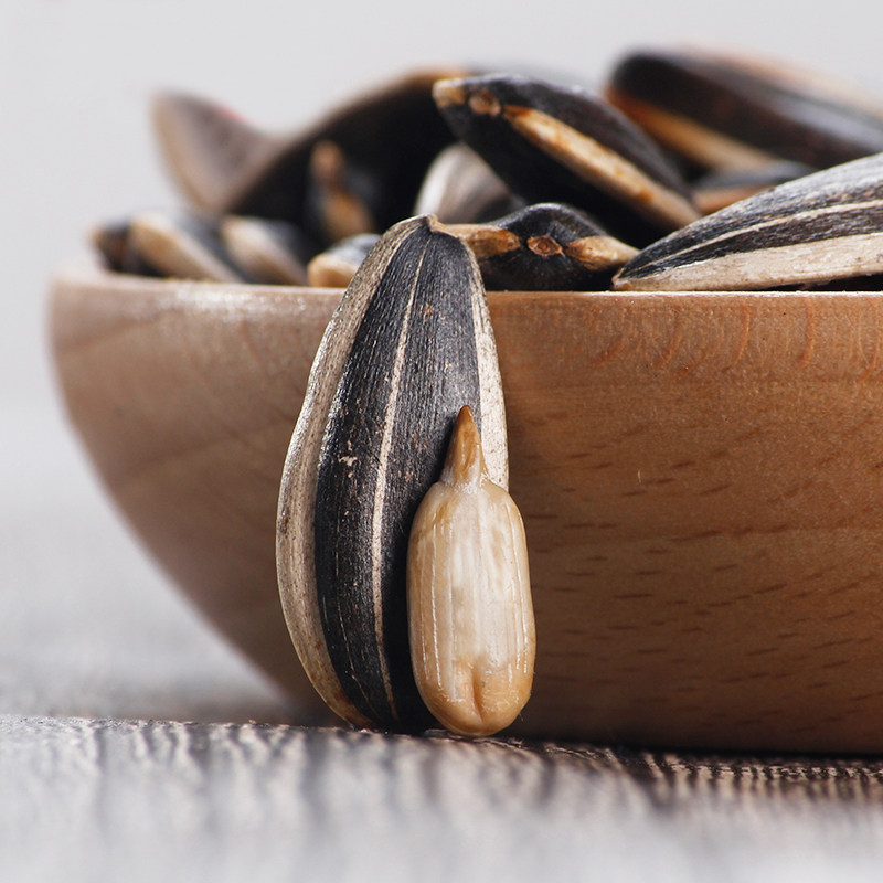 开心开心熊熊猫原味瓜子礼盒206gx4包装特级葵花瓜子